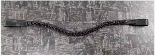 Stirnriemen Black Shine